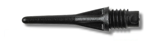 Roleo Softdartspitzen Roleo-Tip Schwarz 1.000 Stück