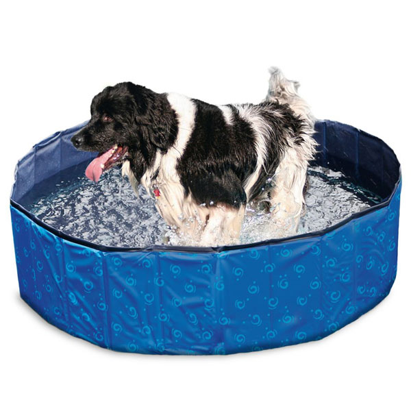 Karlie Flamingo DOGGY POOL Swimmingpool für Hunde - Blau gemustert - 160 cm – Bild 6