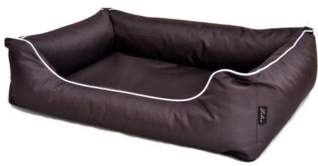 Lebon Hundebett Paula 2 - 100x75cm - Dunkelbraun – Bild 3