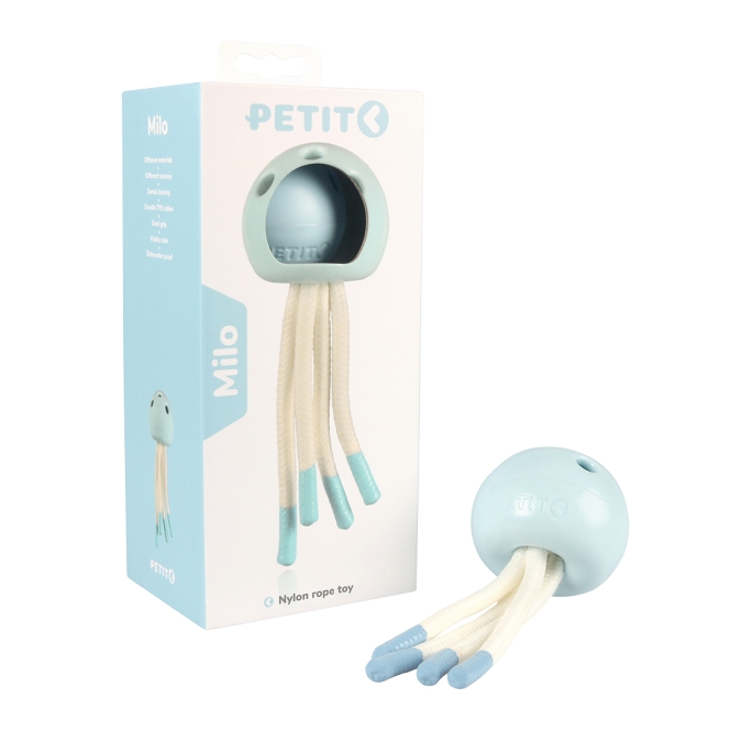 EBI Petit Welpen-Kauspielzeug Milo - Blau – Bild 3