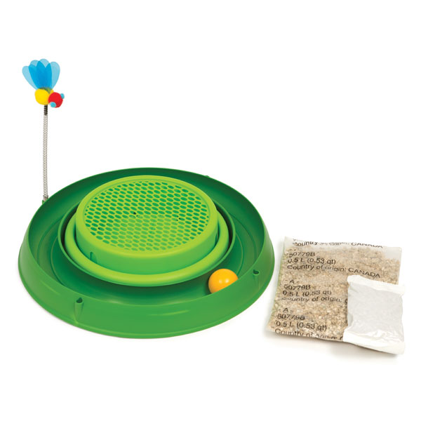 CATIT Play-n-Scratch mit Grasgarten - Grün – Bild 3