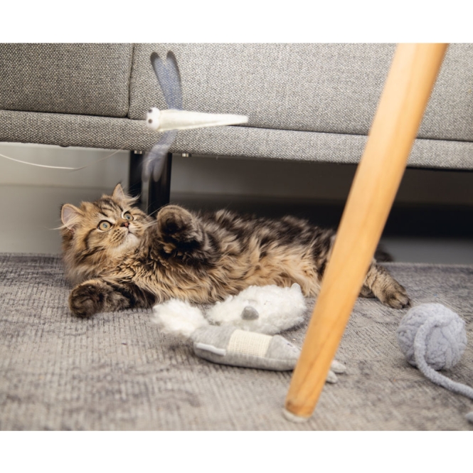 Beeztees Kitten Lama mit Gerstenschalen – Bild 3