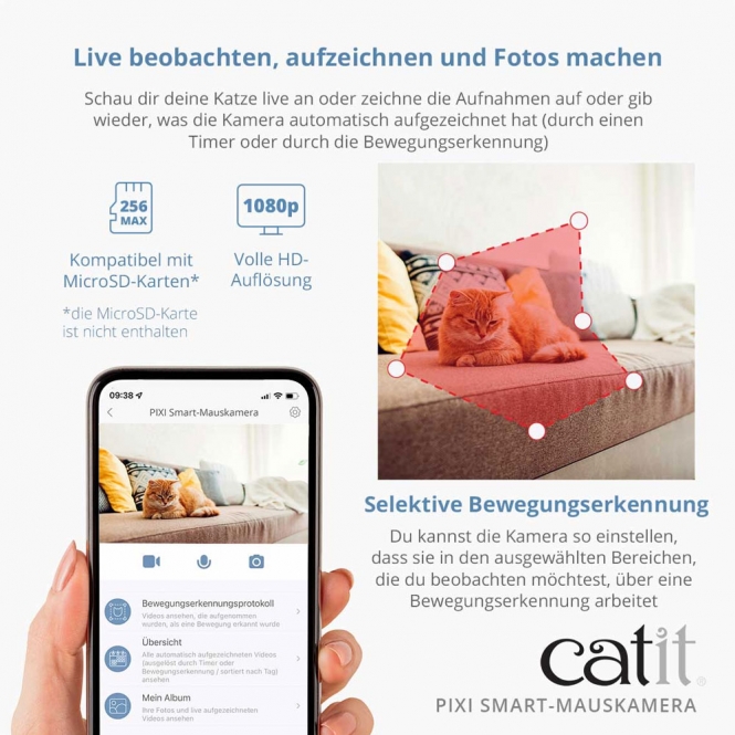 Catit PIXI Smart-Mauskamera – Bild 4