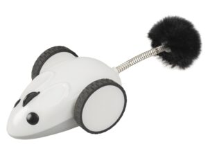 Duvoplus Cat Toy Race 'n chase Maus - weiß