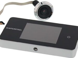 Digitaler Türspion Basic Ku.silber 100Grad 38 mm/110mm INTERSTEEL