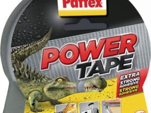 Gewebeband Power-Tape silber-grau L.25m B.50mm Rl.PATTEX