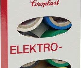 Elektroisolierband-Set 302 6-tlg.L.je 3,3m B.19mm Ktr.COROPLAST