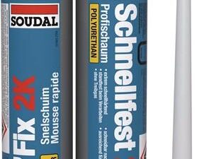 2K-Zargenschnellschaum QUICK FIX 210 ml B2 beige o.Einw.-Handsch.Doppelkartusche