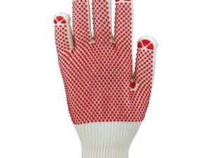 Handschuhe Gr.10 rot EN 388 PSA II Baumwolle (innen)/Polyamid (außen) ASATEX - VPE: 12