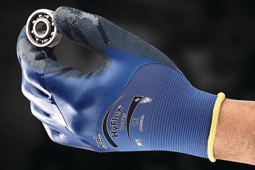 Handschuhe HyFlex® 11-925 Gr.11 blau EN 388 PSA II - VPE: 12