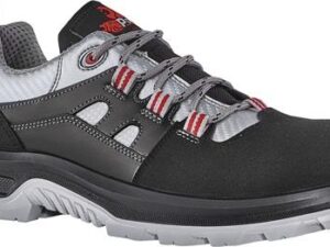 Sicherheitsschuh Corner Größe 42 schwarz/grau/rot Schuhweite 11 S3 SRC EN ISO 20345 Glattleder U.POWER