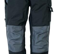 Funktionsbundhose Gr.48 schwarz m.grau 65%PES/35%CO Fristads
