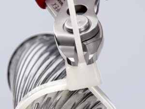 Elektronikseitenschneider Super-Knips® INOX L.140mm Facette nein pol.