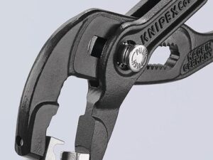 Schlauchschellenzange Gesamt-L.180mm Kopf grau atram.Ku.-Überzug KNIPEX