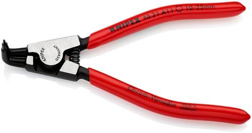 Außensicherungsringzange A 11 f.Wellen D.10-25mm 90Grad gew.pol.L.125mm KNIPEX