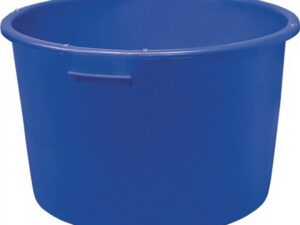 Mörtelkübel 90l m.verstärktem BD blau