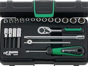 Steckschlüsselsatz 40/44/17/5 KN 22-tlg.1/4 Zoll SW 3,5-13mm Z.22 6KT STAHLWILLE