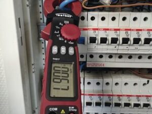 Leckstromzange TV 217 Messber.1µA – 150A(AC) Zangenöffnung 27mm TESTBOY