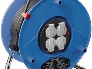 Kabeltrommel Garant 50m H05VV-F 3x1,5 mm² 290mm 4 Schutzkon.steckd.