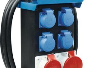 CEE-Standstromverteiler STECKY 12 CEE-Stecker 400V,32 A,5-polig AS-SCHWABE