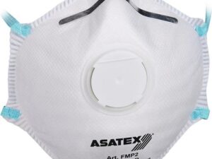Atemschutzmaske FFP 2/V NR D m.Ausatemventil ASATEX - VPE: 15