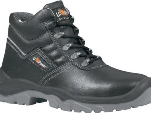 Sicherheitsschuh EN ISO 20345 S3 RS SRC Reptile/Zip Gr. 41 Rindleder schwarz