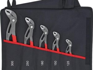 Zangensatz Cobra®-Set Inh.5-tlg.grau atram.Pappkarton KNIPEX