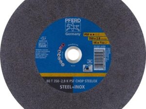 Trennscheibe PSF CHOP STEELOX D350x2,8mm ger.Stahl/INOX Bohr.25,4mm PFERD - VPE: 10