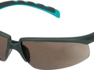 Schutzbrille S2002SGAF-BGR-EU EN 166 EN172 Bügel grau/türkis,Scheibe grau