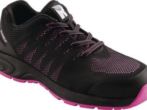 Damensicherheitsschuh GirlStar 5180 Größe 36 schwarz/pink S1P SRC EN ISO 20344/20345 Polyester RUNNEX