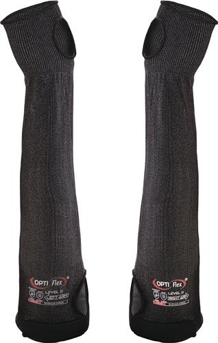 Armschützer BUENOS AIRES 45cm schwarz-melange EN388/EN407 PSA II OPTIFLEX - VPE: 10