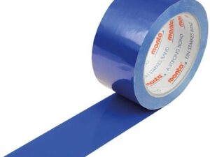 Klebeband monta 250F Breite 50mm Länge 66m Stärke 57µ PVC blau leise MONTA - VPE: 36