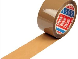 Klebeband tesa 4024 Breite 50mm Länge 66m Stärke 52µ PP braun leise TESA - VPE: 36