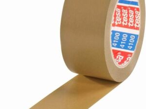 Klebeband tesa 4100 Breite 50mm Länge 66m S.65µ PVC braun leise geprägt TESA - VPE: 36