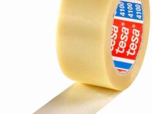 Klebeband tesa 4100 Breite 50mm L.66m S.65µ PVC transparent leise geprägt TESA - VPE: 36