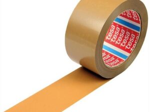 Klebeband tesa 4124 Breite 50mm Länge 66m Stärke 65µ PVC braun leise TESA - VPE: 36