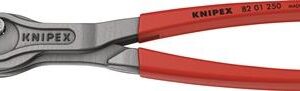 Frontgreifzange TwinGrip Länge 250mm Ku. überzogen grau atramentiert KNIPEX