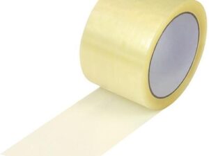 Klebeband Breite 75mm, Länge 66m, Stärke 45µ PP transparent Hotmelt-Kleber - VPE: 24