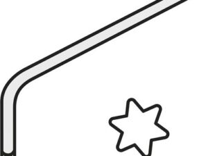 Torx-Winkelschlüssel ISO LK T20P Bruttogewicht 7,2g PRAMET