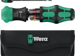 Magazinbithalter Kraftform Kompakt 25 RA-R 6-tlg.m.Tasche WERA