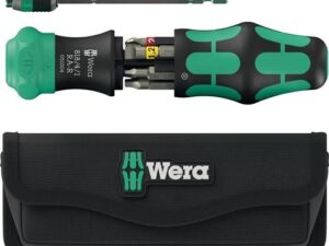 Magazinbithalter Kraftform Kompakt 26 RA-R 6-tlg.m.Tasche WERA