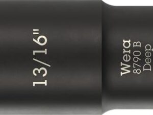 Steckschlüsseleinsatz 8790 B Impaktor Deep 3/8 Zoll 13/16 Zoll L.63mm WERA