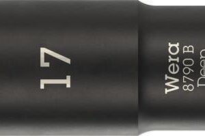 Steckschlüsseleinsatz 8790 B Impaktor Deep 3/8 Zoll 17mm L.63mm WERA