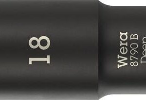 Steckschlüsseleinsatz 8790 B Impaktor Deep 3/8 Zoll 18mm L.63mm WERA