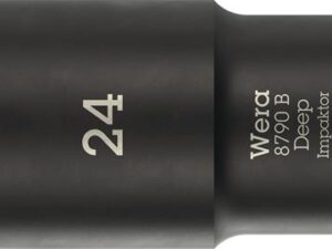 Steckschlüsseleinsatz 8790 B Impaktor Deep 3/8 Zoll 24mm L.63mm WERA