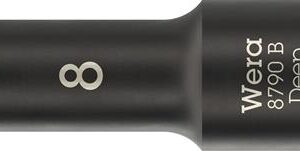 Steckschlüsseleinsatz 8790 B Impaktor Deep 3/8 Zoll 8mm L.63mm WERA
