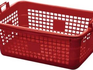 Korb L800xB535xH300mm 85 lPE rot LOCKWEILER