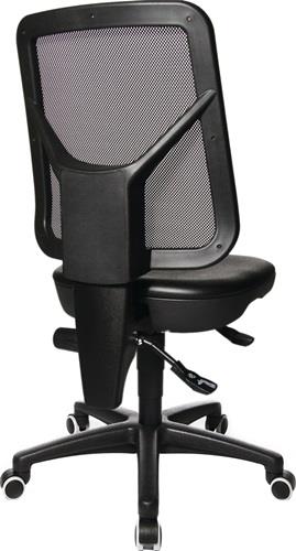 Arbeitsdrehstuhl TEC 80 Rl.Polyurethanschaum schwarz