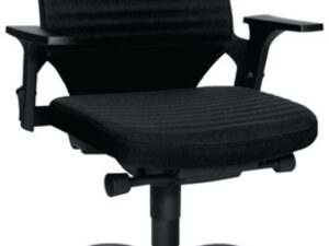 Bürodrehstuhl m.Autosynchrontechnik schwarz 420-550mm m.Lehnen Trgf.110kgTOPSTAR