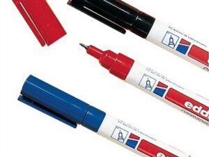 Permanentmarker 400 schwarz Strich-B.1mm Rundspitze EDDING, 5 Stück